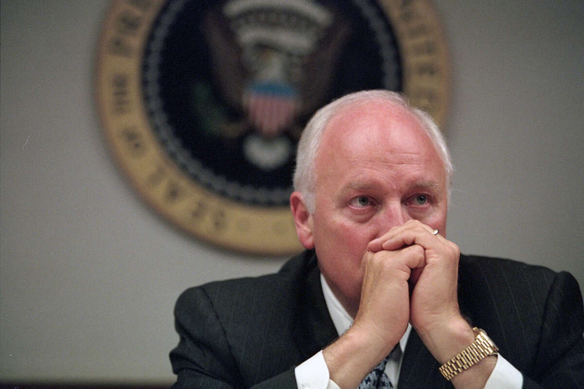 Editor's note: The following caption remains unedited and is in the original form as released by the U.S. National Archives. PEOC Room meetings on day of terrorist attacks. RESTRICTED: DO NOT PRINT WITHOUT APPROVAL DAVID BOHRER.