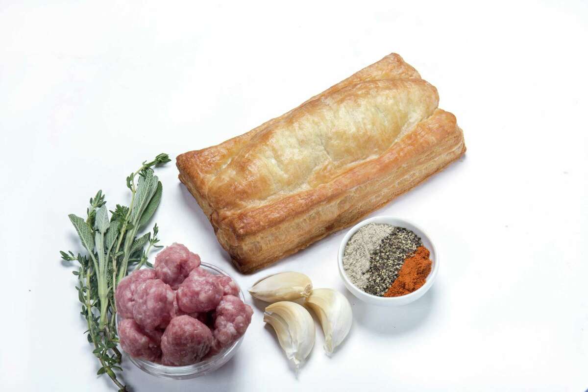 Blackbird Foodsâ Sausage Rolls are made with local pork.