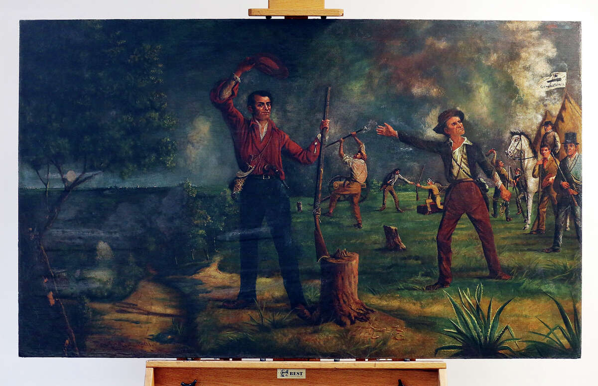 Alamo painting restored to inform, inspire