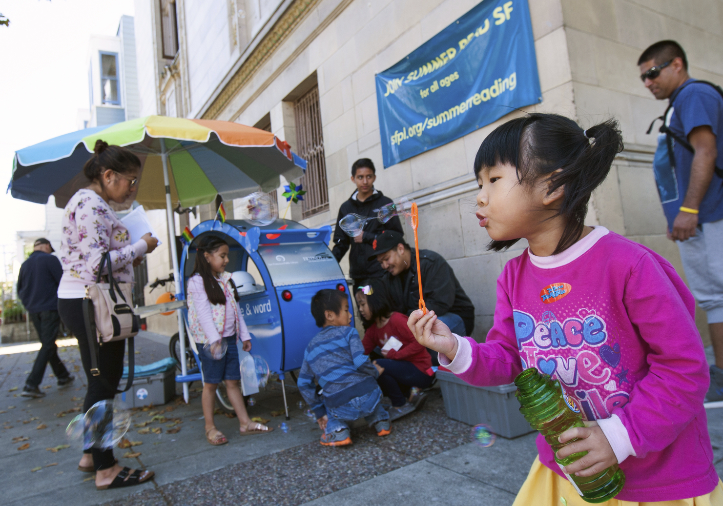 Spoke & Word Bike Takes S.f. Library To The Streets