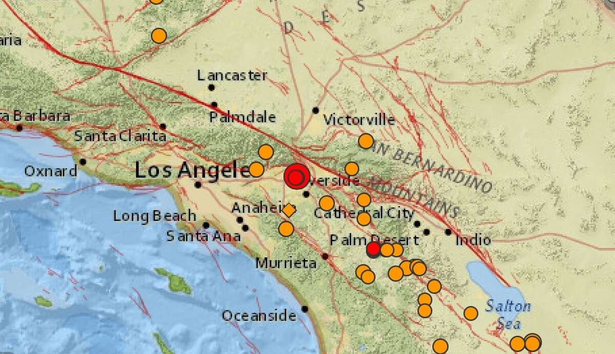 Earthquake now fontana