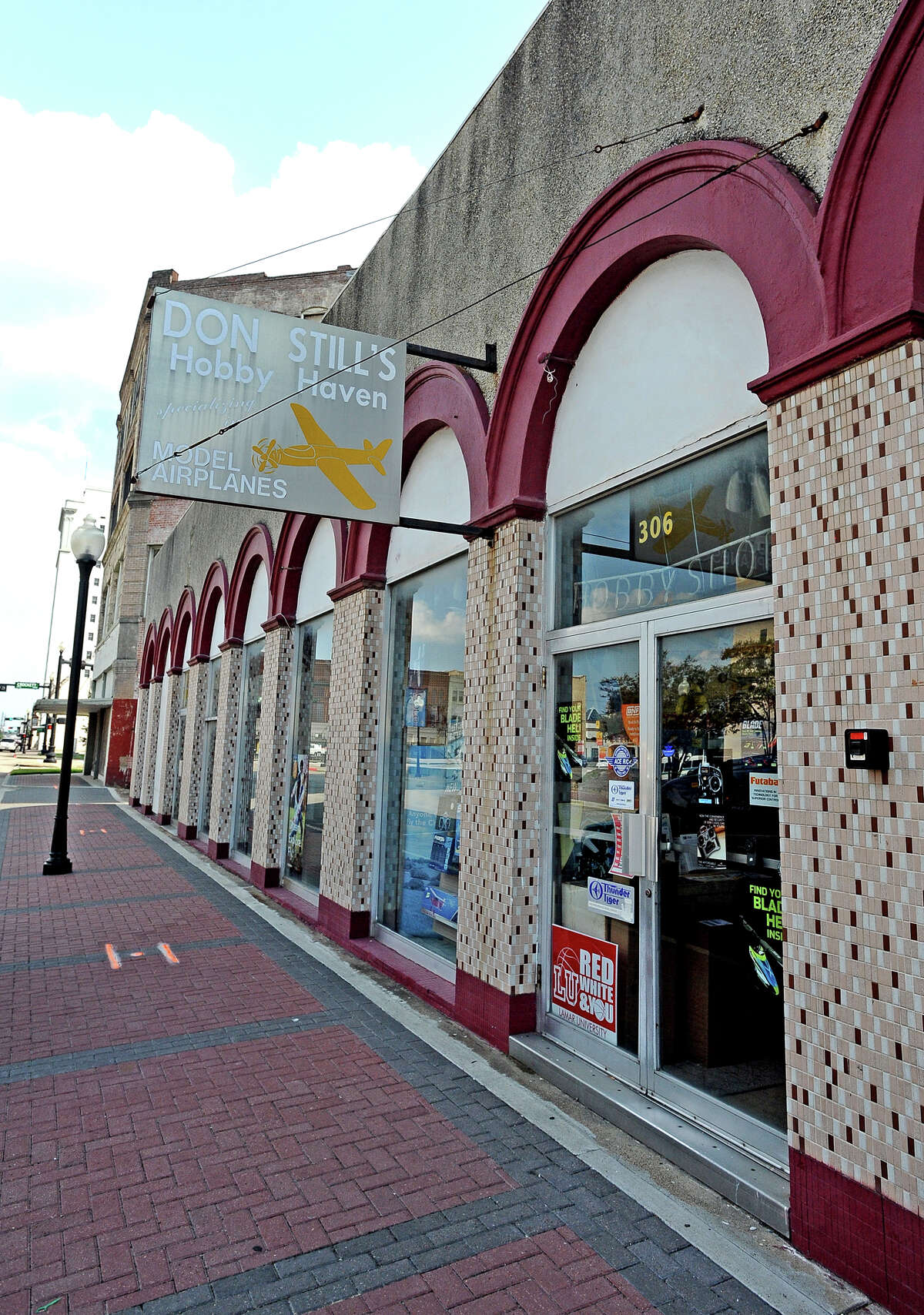 Hobby store owner makes his final landing