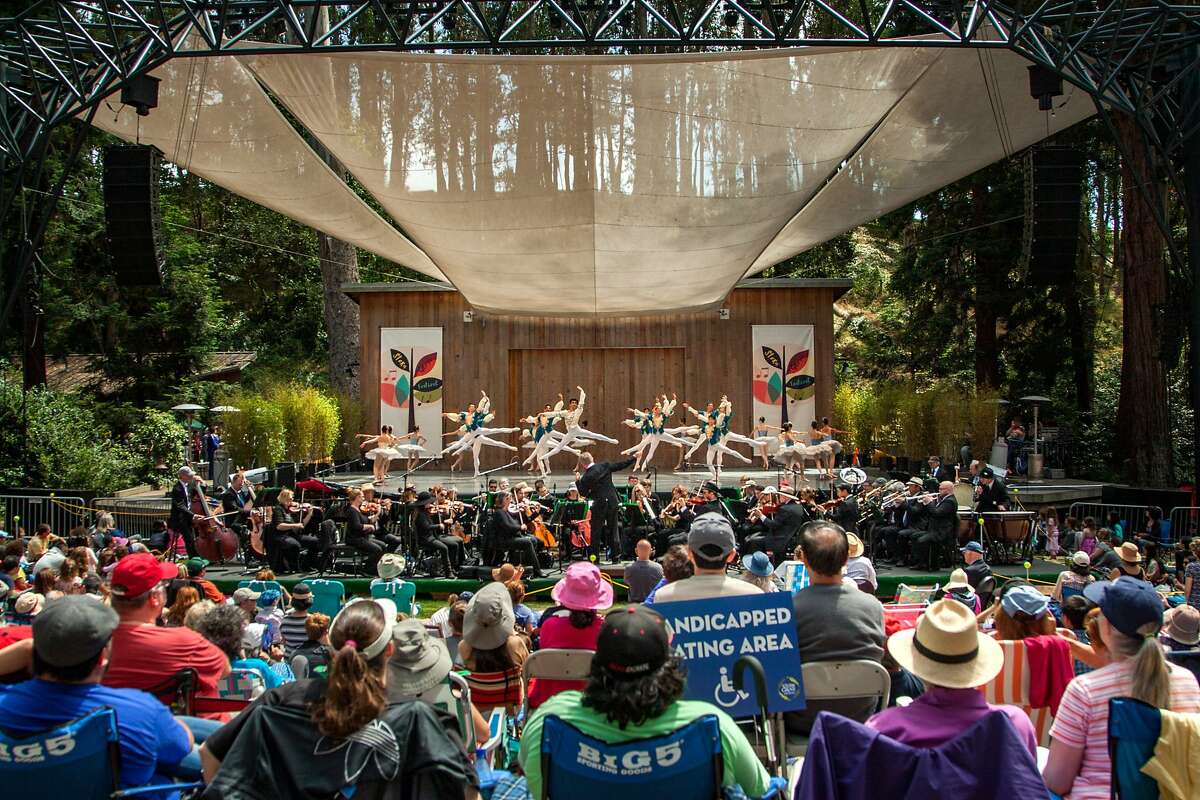 San Francisco Ballet performs during the Stern Grove Festival, Sunday, July 26, 2015, in San Francisco, Calif.