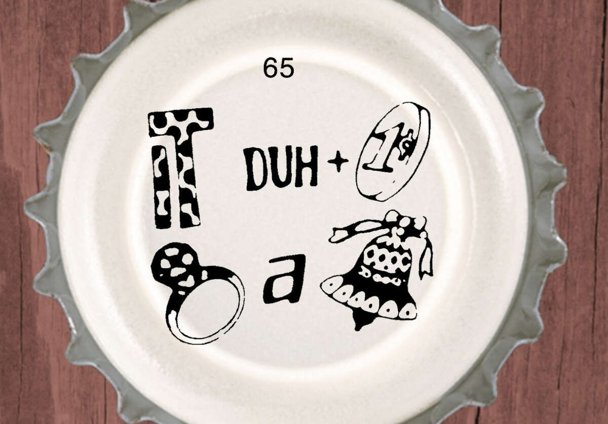Lone Star Beer bottle cap puzzle quiz Can you solve drinking's