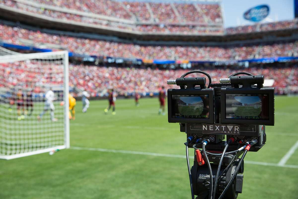 Glimpse of the future of televised sports? Grab your VR goggles