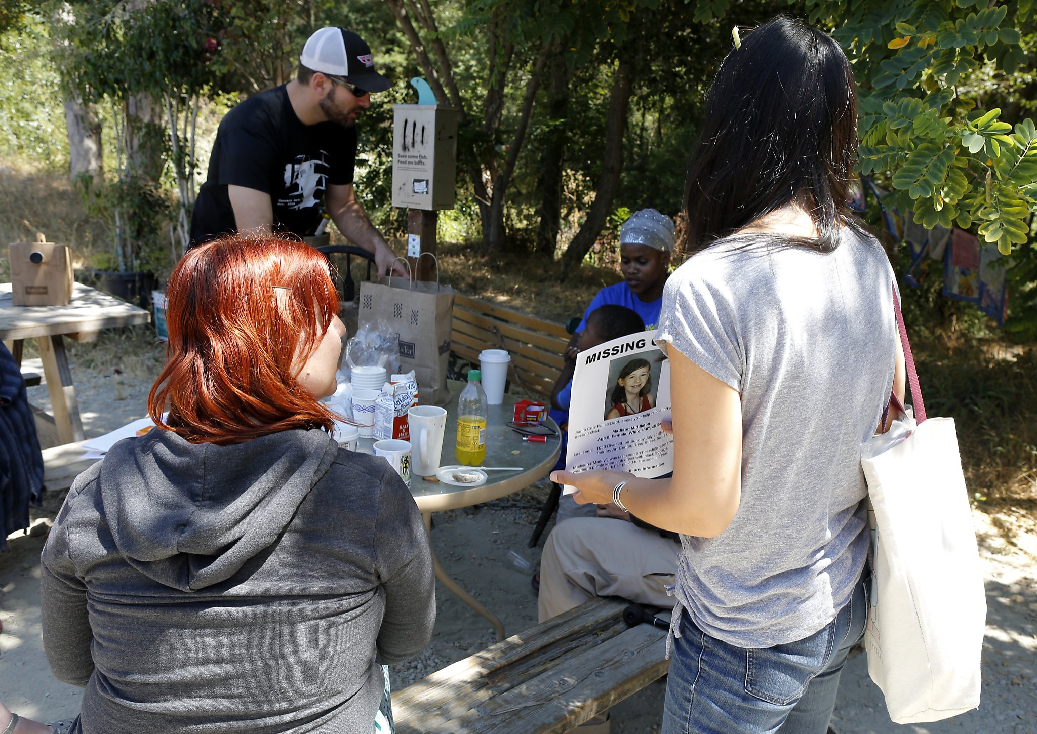 Body found boy held after search for Santa Cruz girl