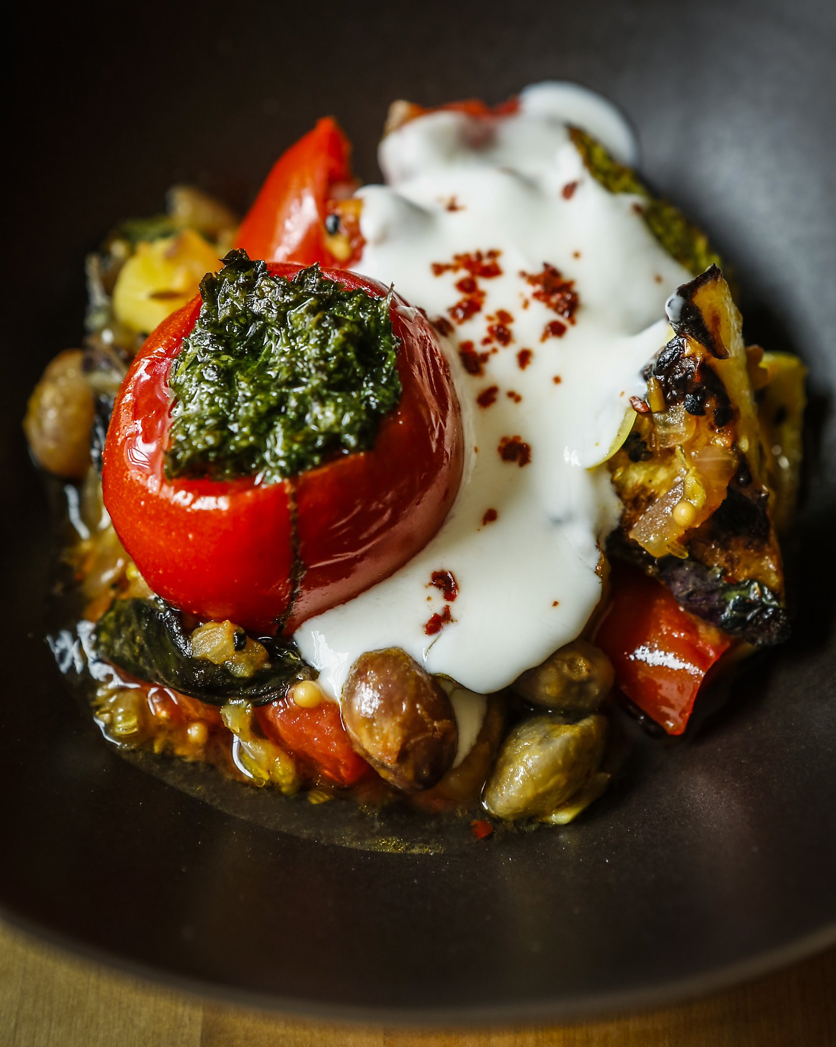 Shell Vegetable Recipe: Vegetable & Shell Bean Gratin
