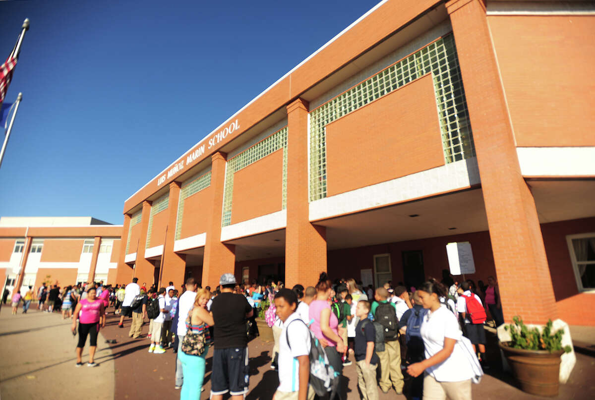 Luis Munoz Marin School in Bridgeport, Conn. on Thursday, August 28, 2014.