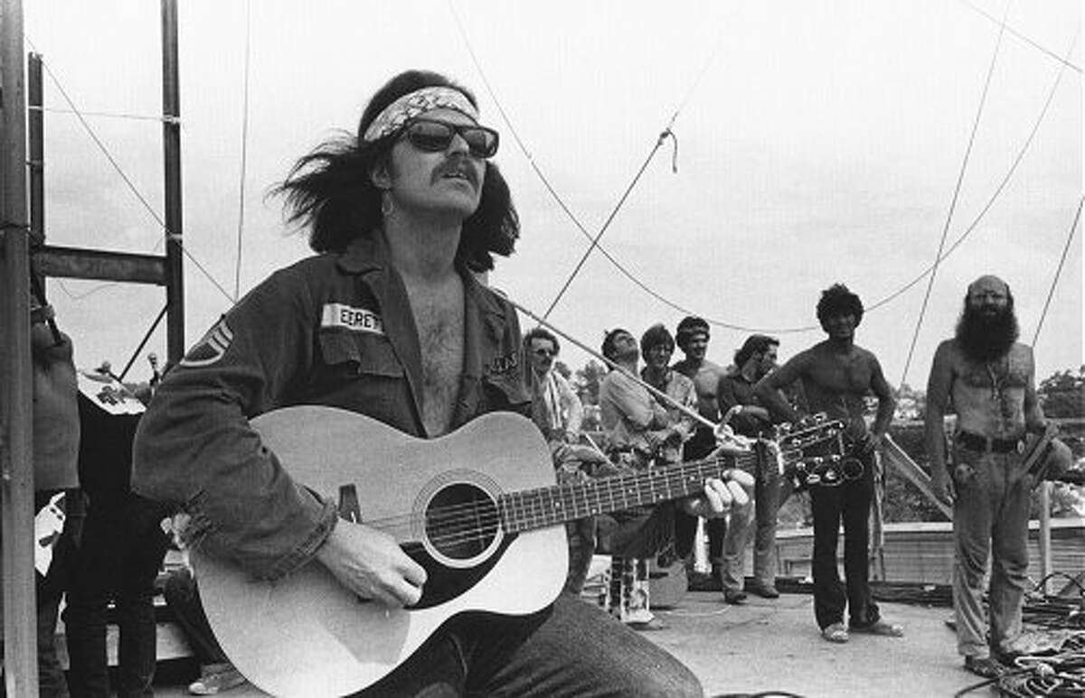 Country Joe McDonald at Woodstock