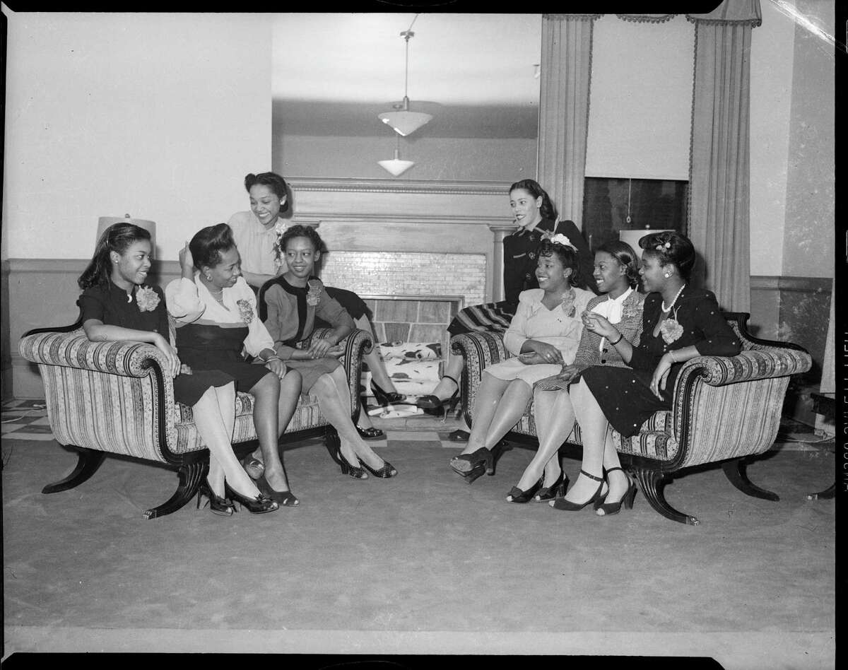 Vintage photos of the classy women of Delta Sigma Theta Sorority Inc.