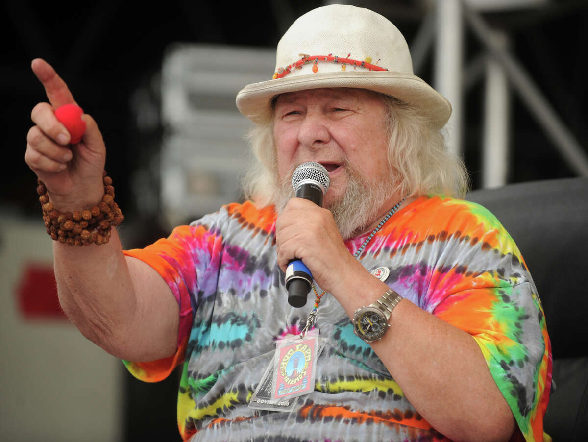 Fairfield woman clowned with Wavy Gravy