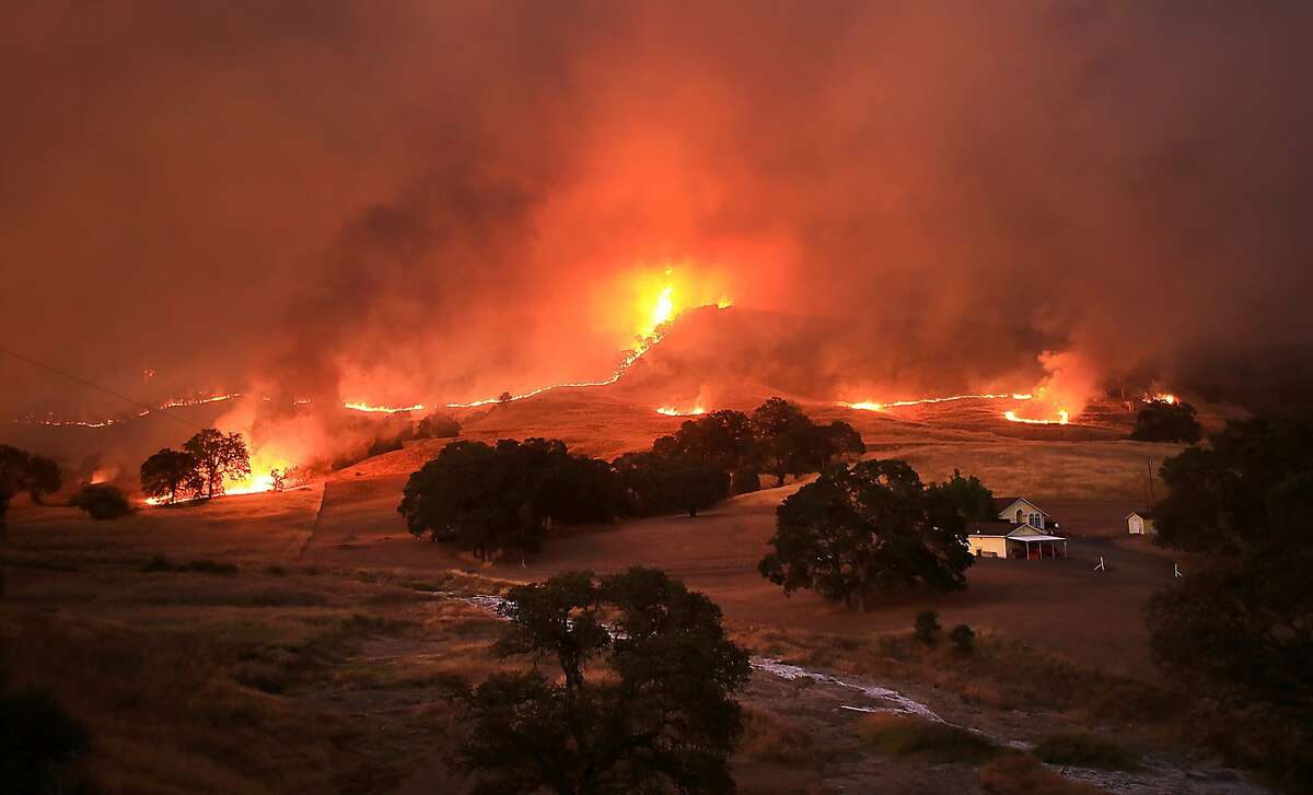 Lake County fire grows to more than 13,000 acres, destroys homes