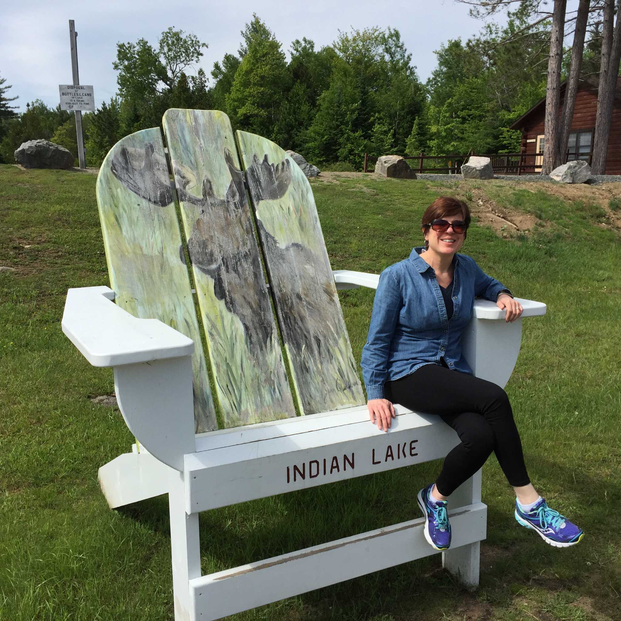 Giant Adirondack chair added to Bombardier Park