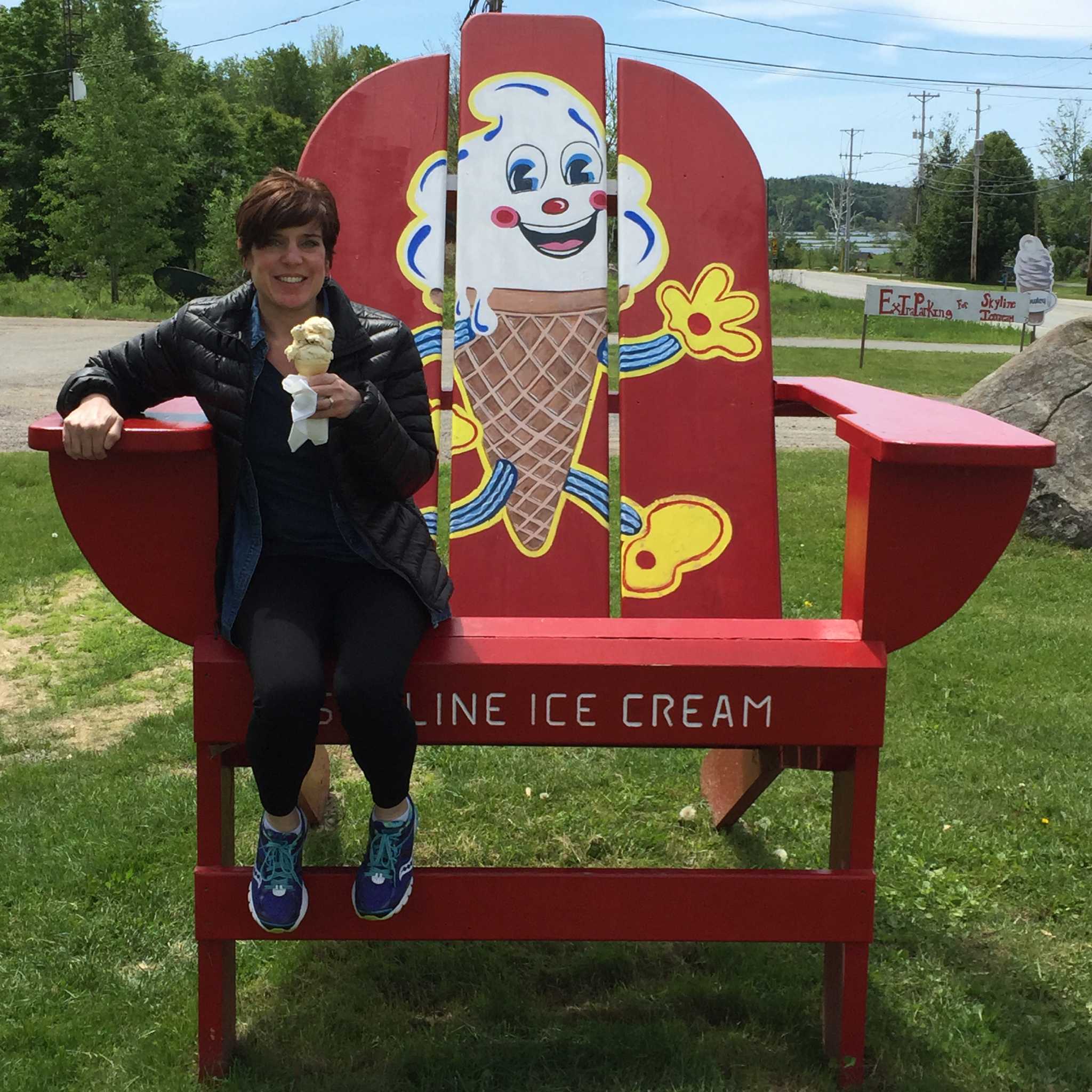 Giant Adirondack chair added to Bombardier Park