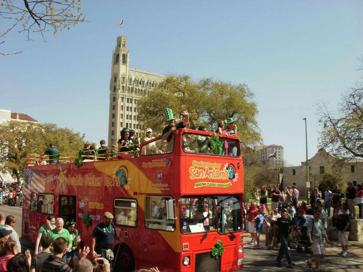 City Sightseeing San Antonio , $30citysightseeingsanantonio.comGet on board on of these kitschy London-style double decker buses and ride around town topless (but keep your shirt on). These high up views make for great selfies along a route that circulates down to Blue Star Arts and up to the Pearl. While Market Square is the most popular stop for tourists, the guides' favor the ever-changing Pearl, according to David Strainger of City Sightseeing S.A.