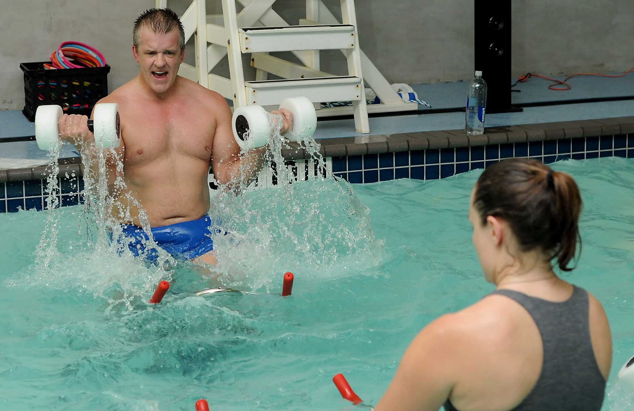 A new spin on exercise an underwater bike ride