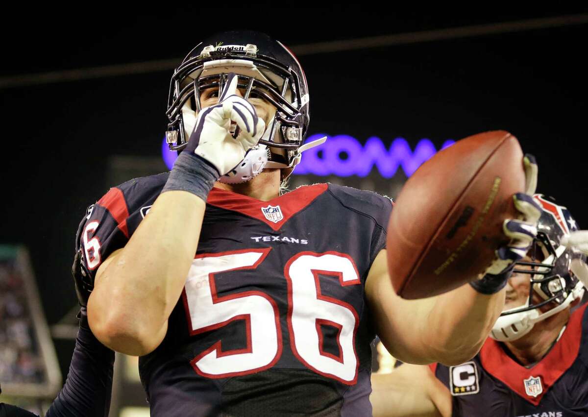 Texans linebacker Cushing still going full speed