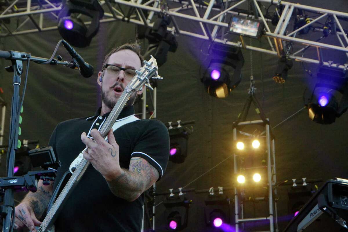 Weezer performs at the last day of 20th Annual Gathering of the Vibes on Sunday, August 2, 2015.