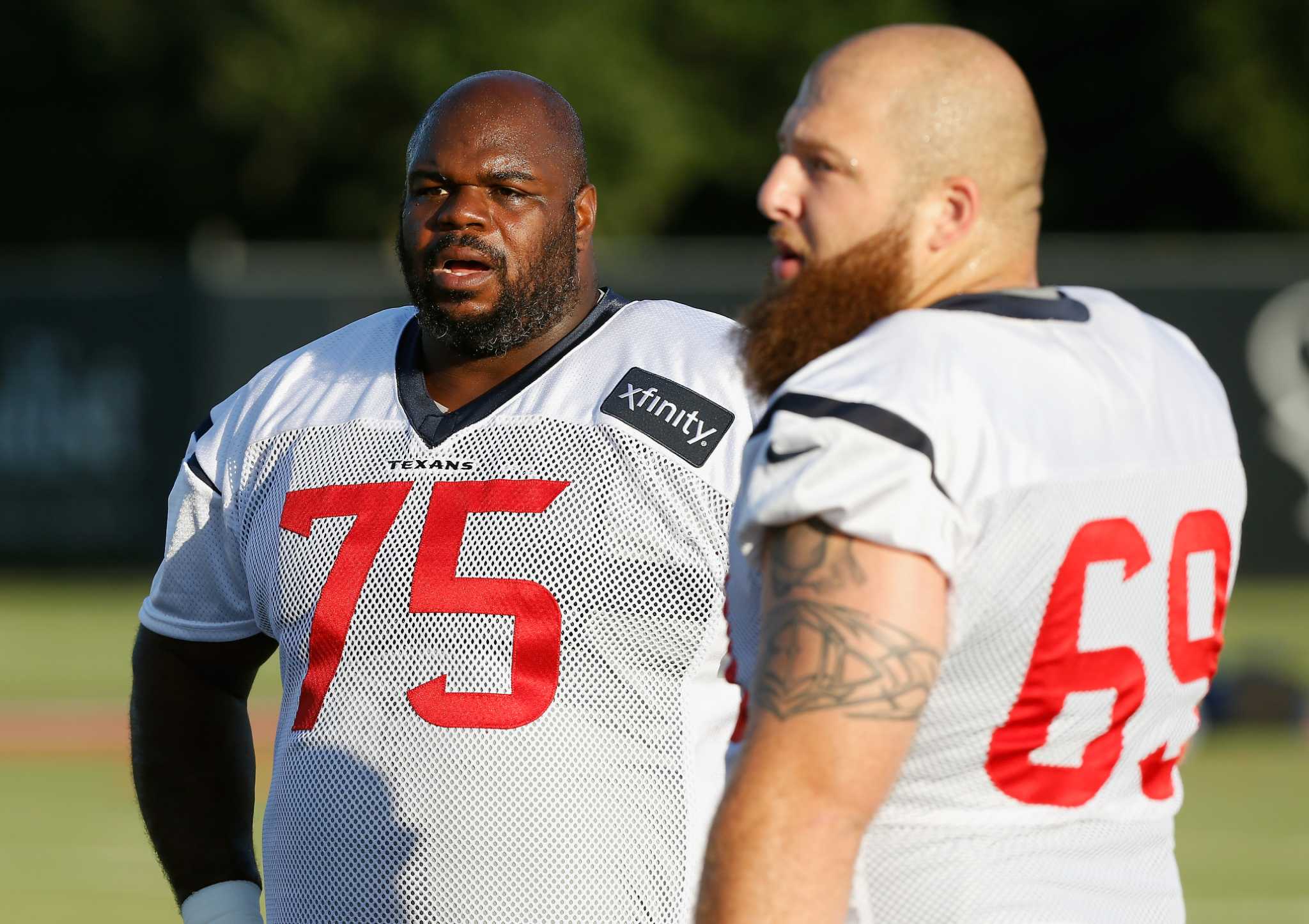 New Texan Wilfork looks to learn from Watt