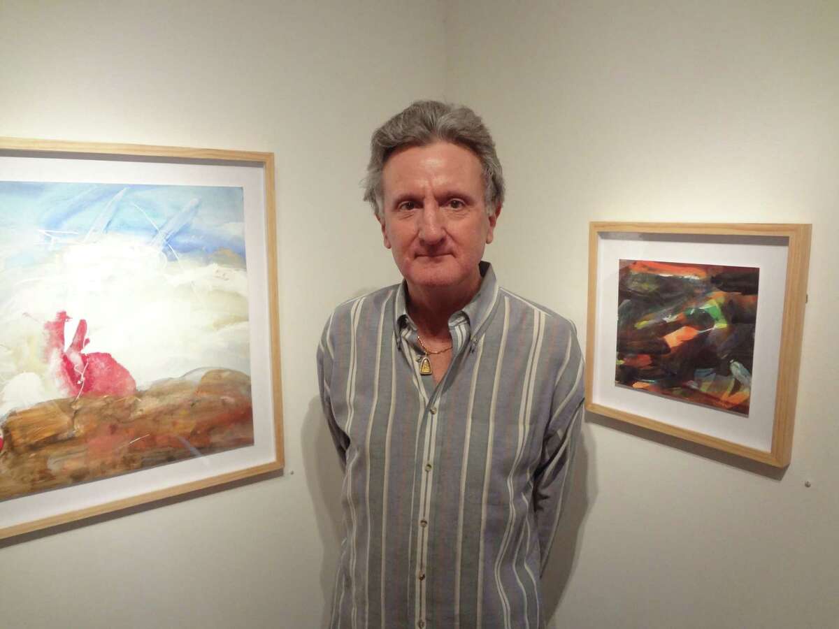 Abstract landscapes by San Antonio artist Lawrence Leissner are featured in "Figure in Landscape' at REM Gallery.