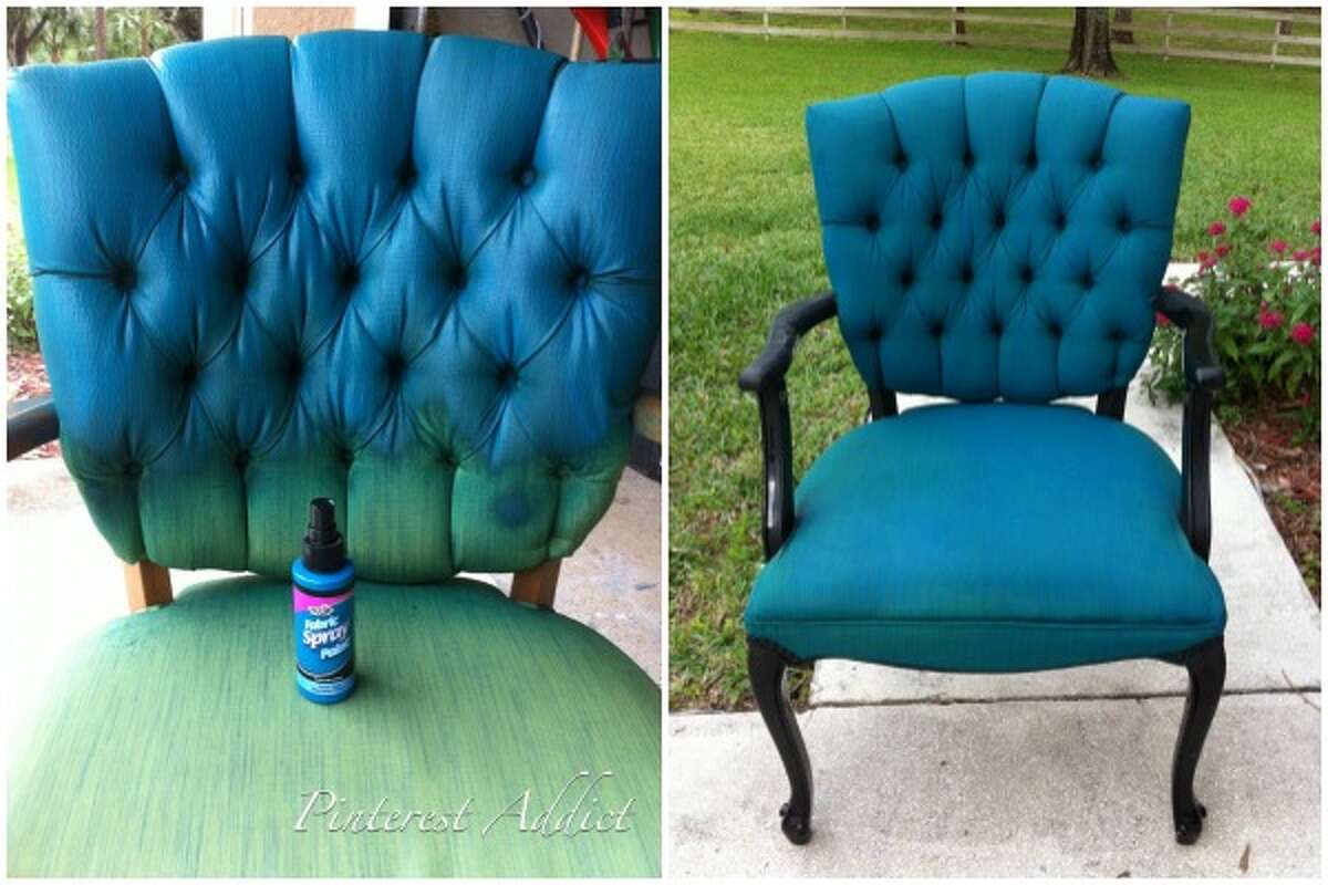 Перекраска кресла