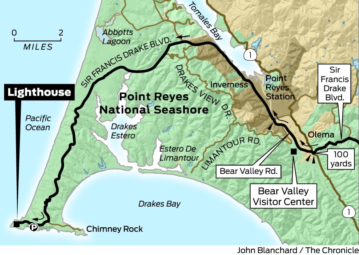Sunday Drive: Point Reyes Lighthouse