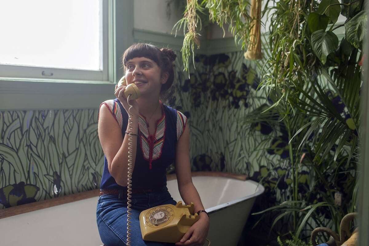 This photo provided by Sony Pictures Classics shows, Bel Powley, as Minnie Goetze, in a scene from the film, "The Diary of a Teenage Girl." The movie releases in the U.S. theaters on Aug. 7, 2015. (Sam Emerson/Sony Pictures Classics via AP)