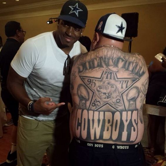 Tattoo uploaded by BJ B  Dallas Cowboys Tat looking for ideas to fill the  area around the DC4L  Tattoodo