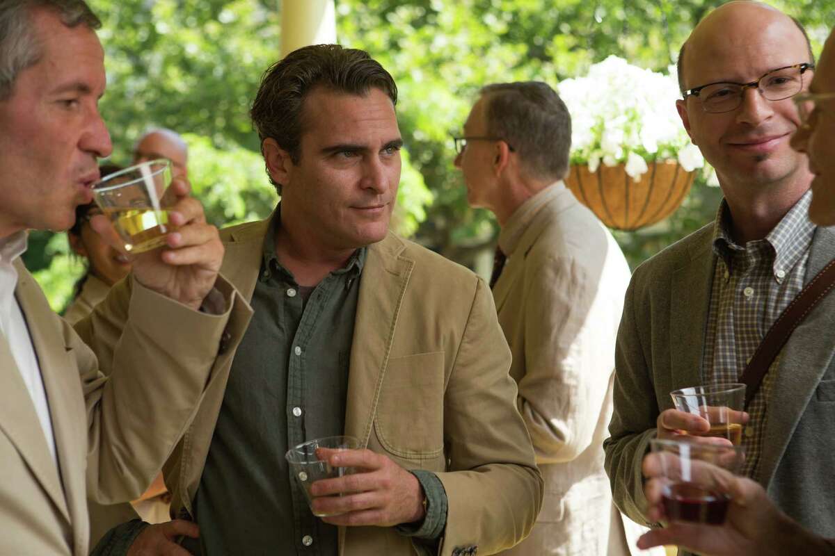 Joaquin Phoenix, center, in "Irrational Man." (Sabrina Lantos/Sony Pictures Classics)