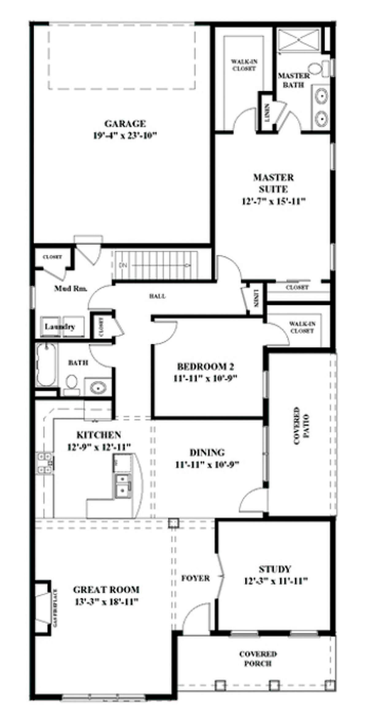 Home packs a lot into single level