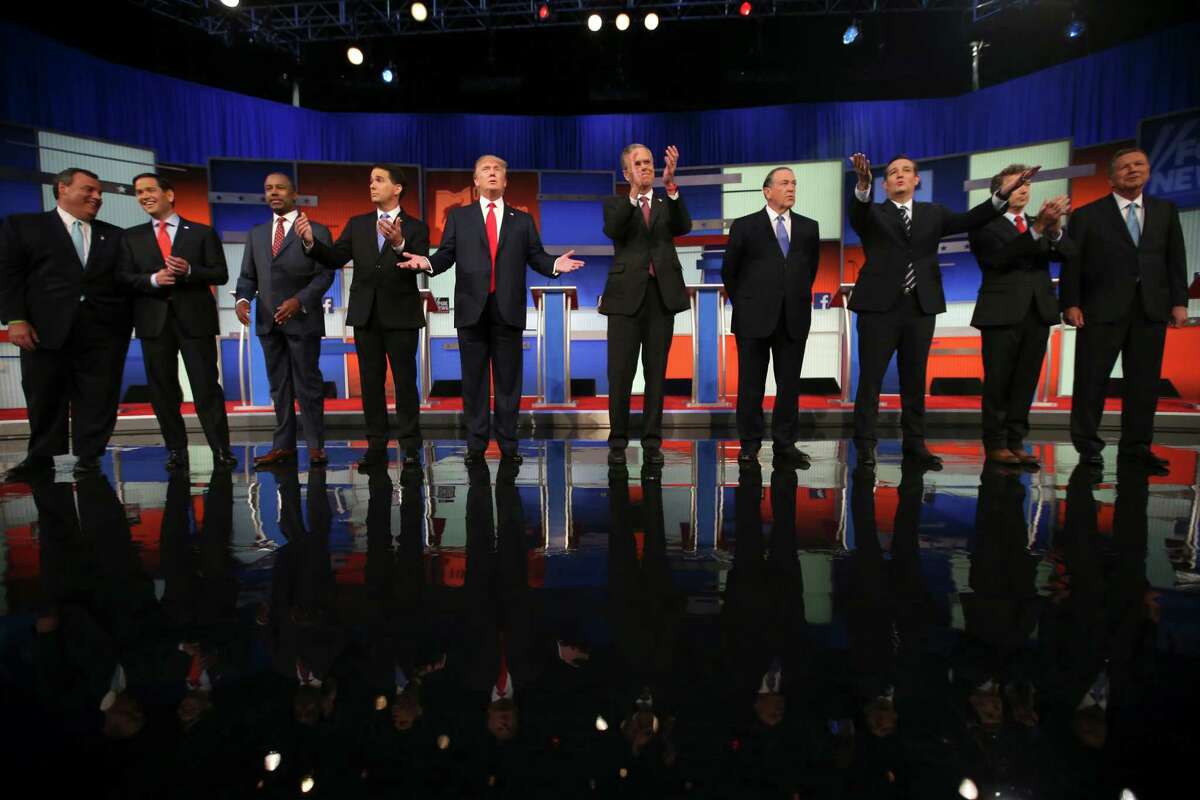 Trump S Theatrics Dominate First Republican Debate