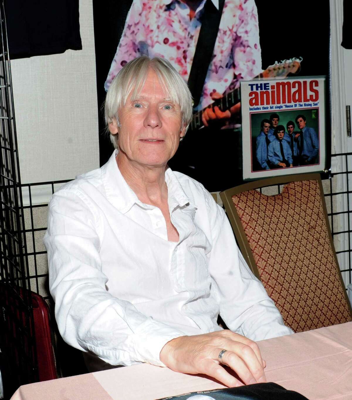 Hilton Valentine, of The Animals, attends the 2010 Rock Con: The National Rock & Roll Fan Fest at the Sheraton Meadowlands Hotel & Conference Center in East Rutherford, N.J. Valentine will be in Danbury on Saturday, Aug. 15, for the "Fab 4 Festival."