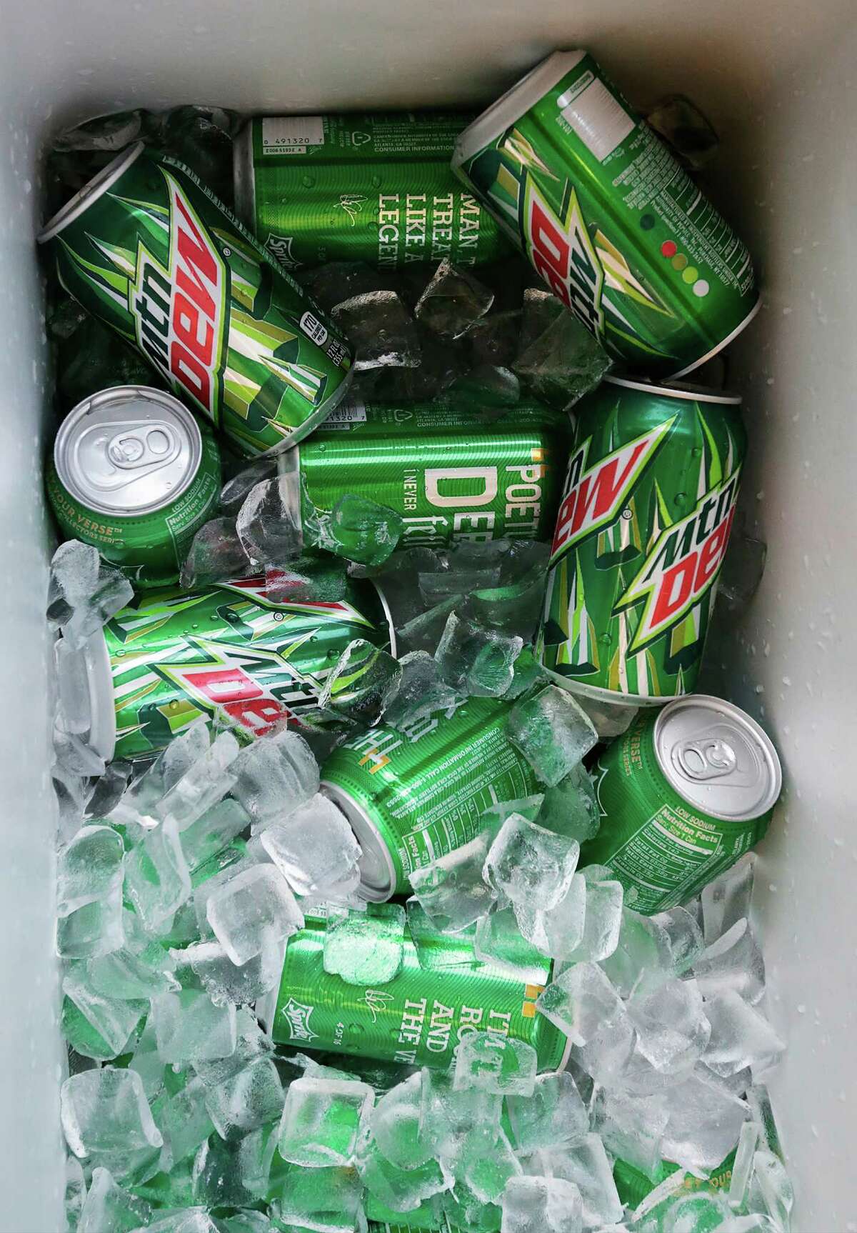 An ice chest filled with soda will help keep the SoHacks participants going through the night. The hackathon attracted more than 200 middle and high school students.