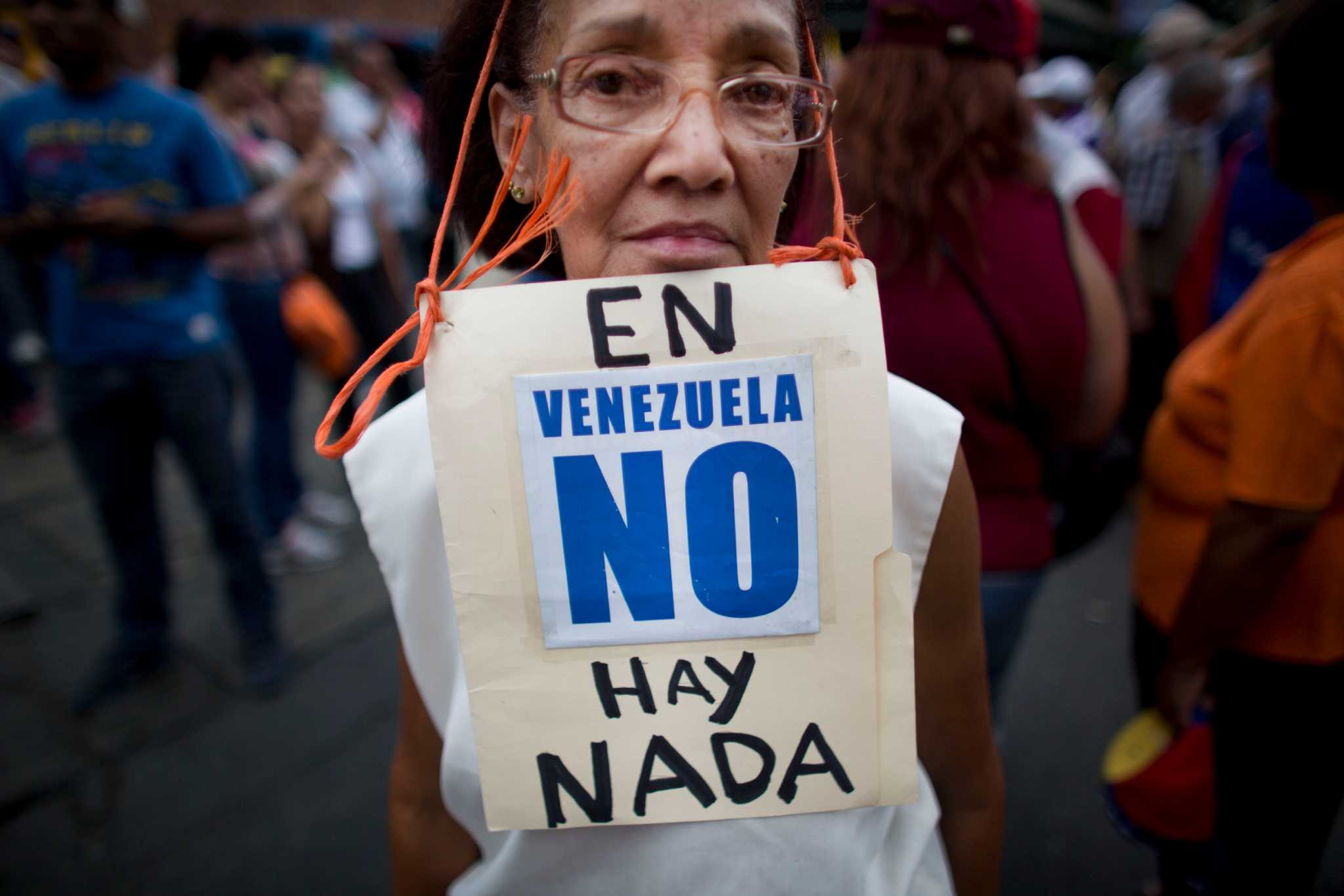 Venezuelan Opposition Stages March Against Hunger   RawImage 