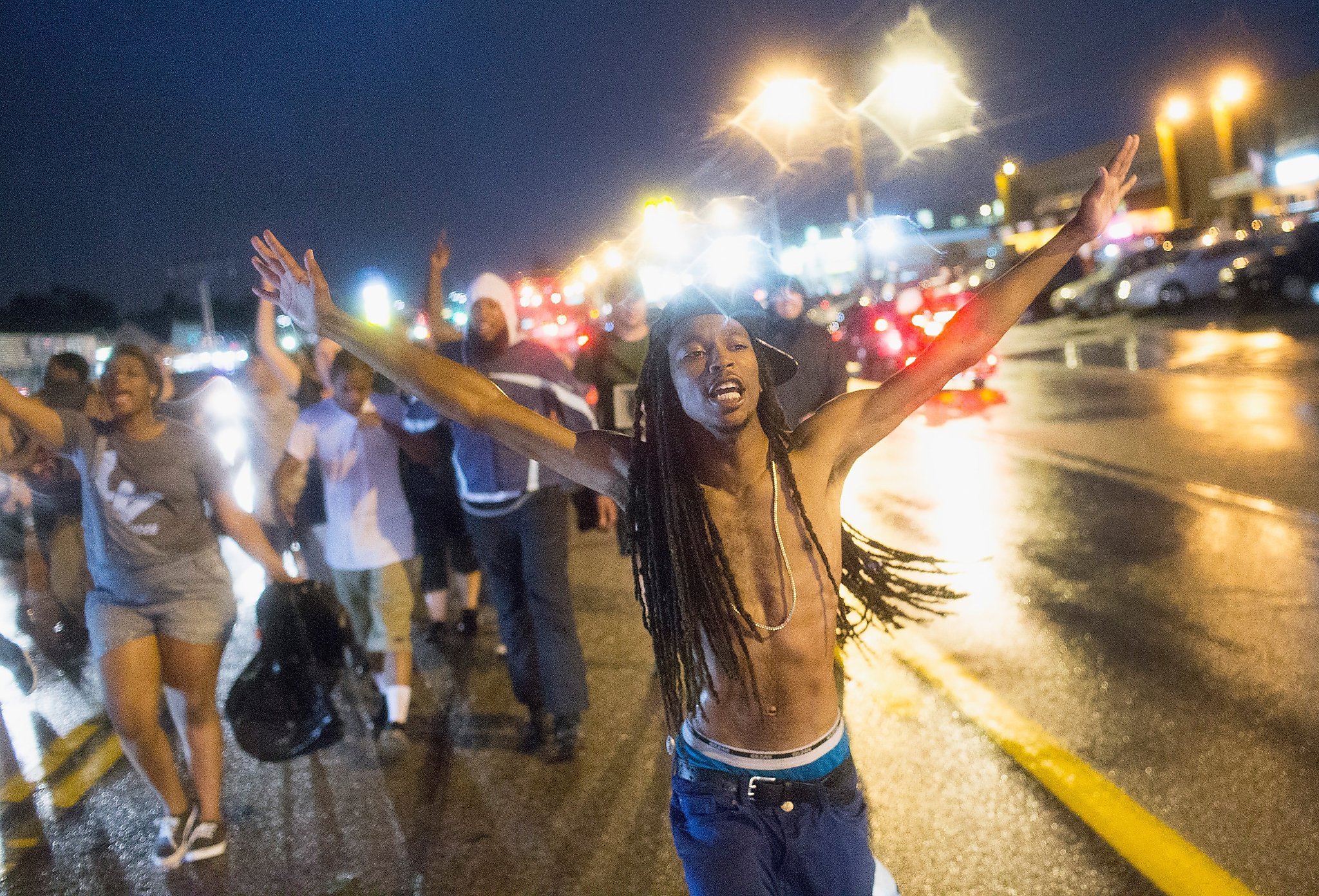 Ferguson Again On Edge After Police Shoot Black Man, 18