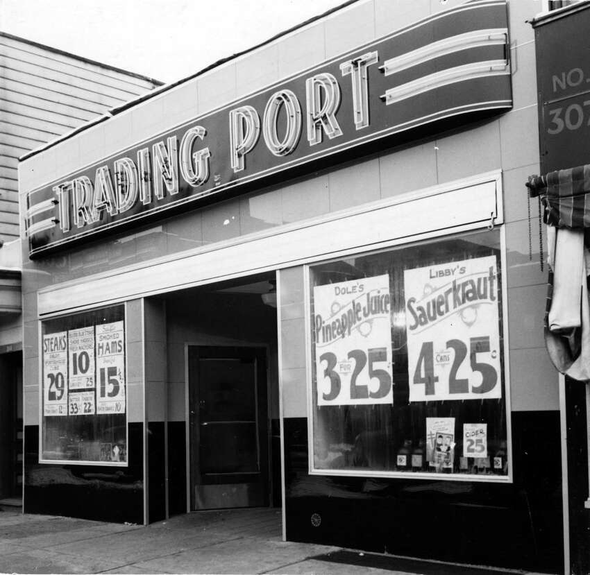 Port de commerce au 309 Central Ave., Albany. Prise le 30 novembre 1940. (Times Union Archive)