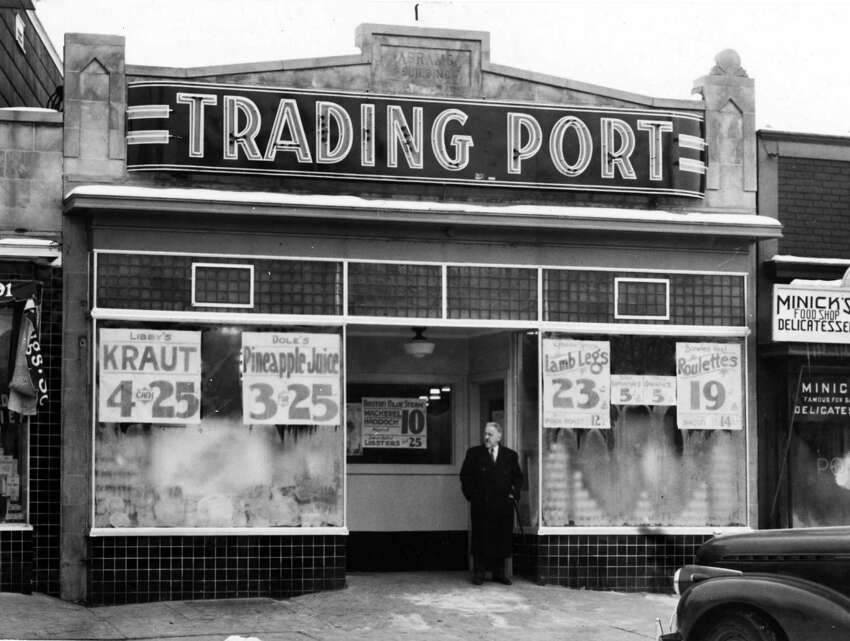 Port de commerce. Prises le 30 novembre 1940 à Albany, N.Y. (Times Union Archive)