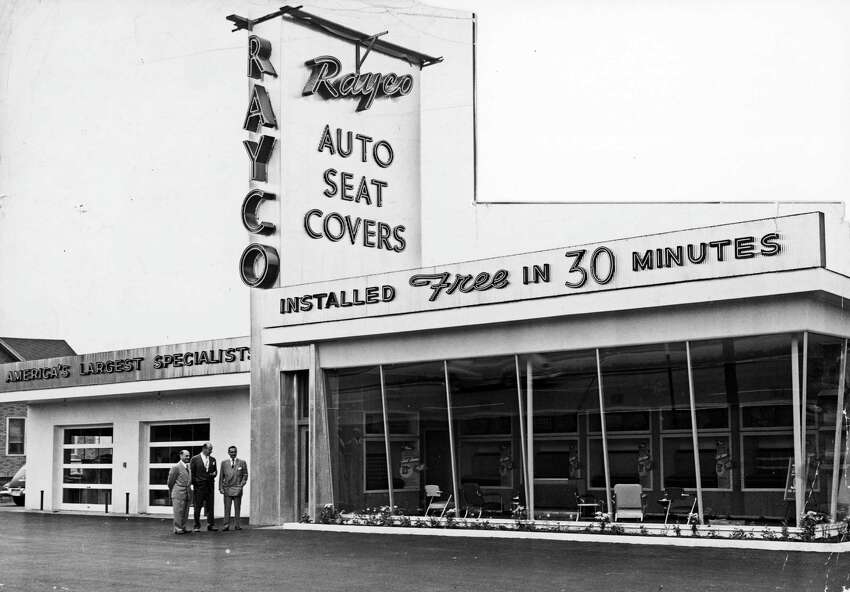 Housses de siège Rayco Auto. Prise le 16 septembre 1950. (Times Union Archive)