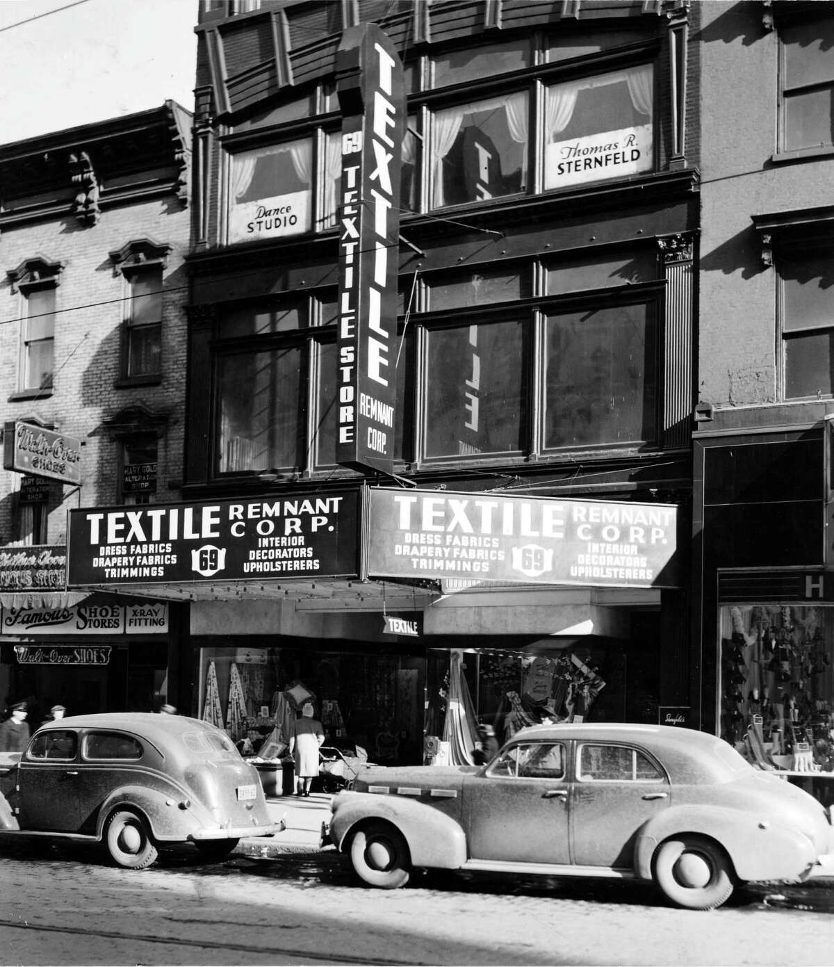 Historic Albany storefront photo collection