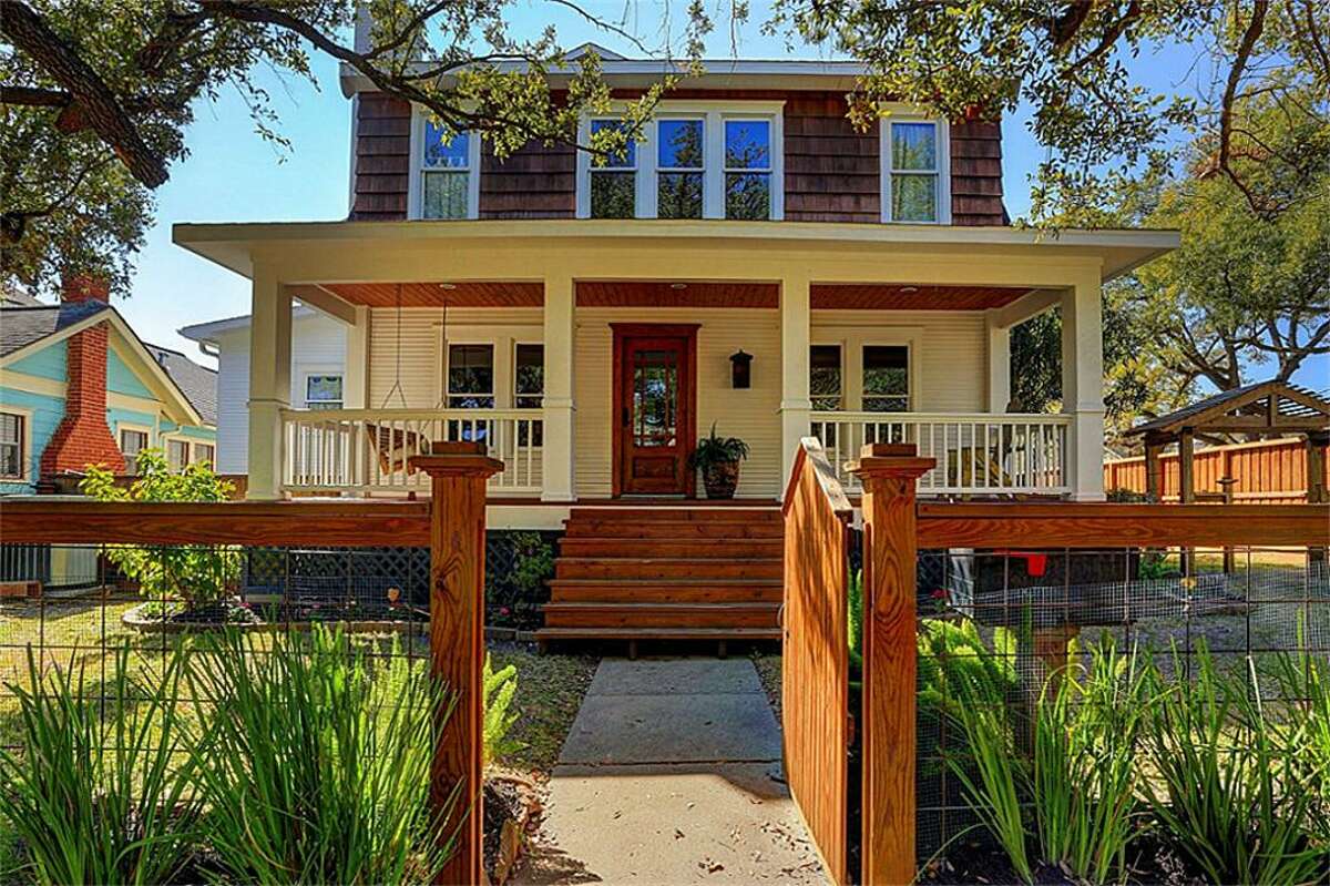 Houston historic Greater Heights homes built 19081922