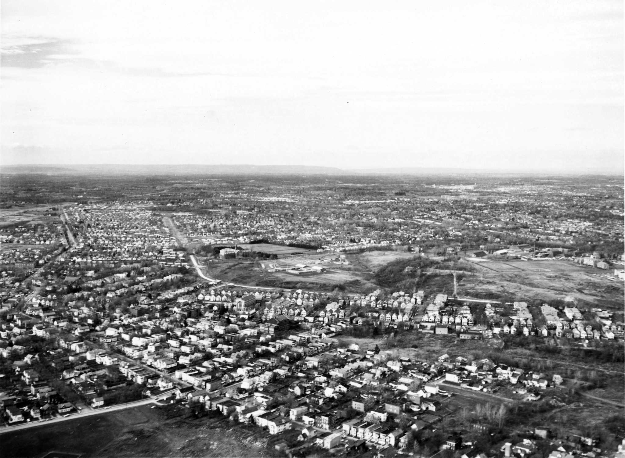 Historic Albany from the air