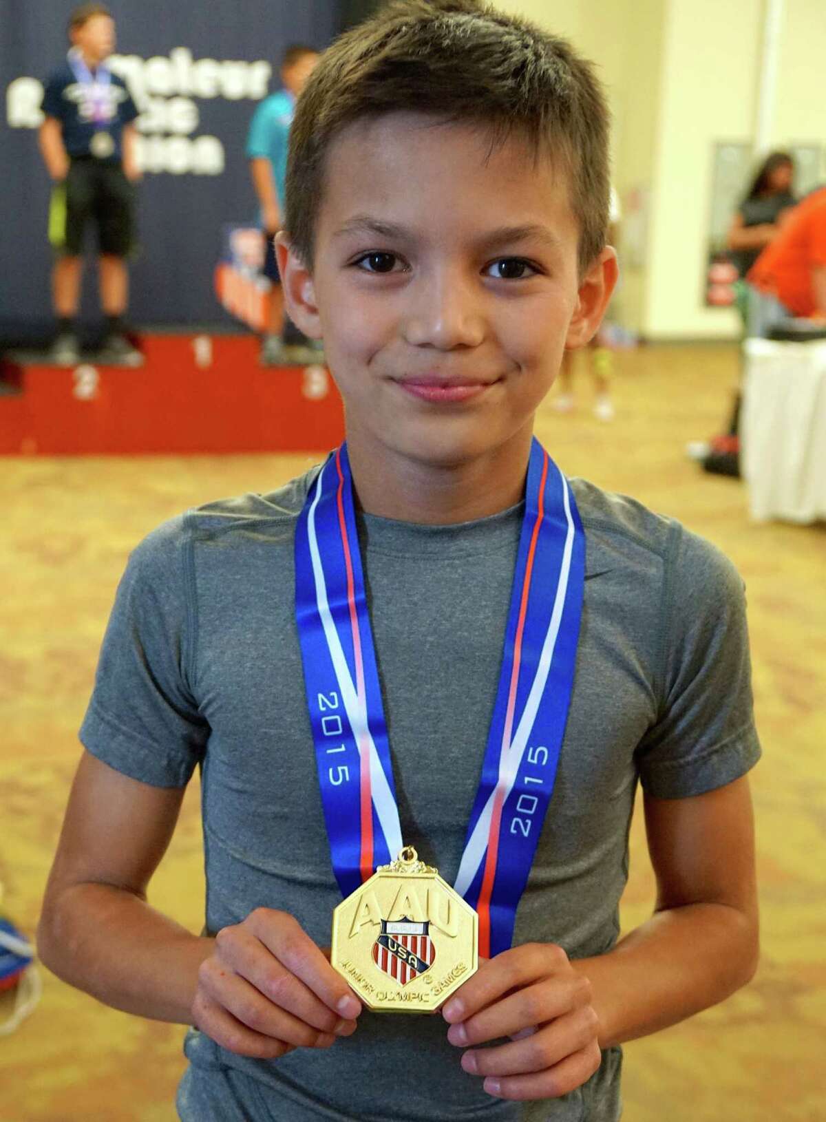 Westport's Villaluz wins gold at AAU Junior Olympics