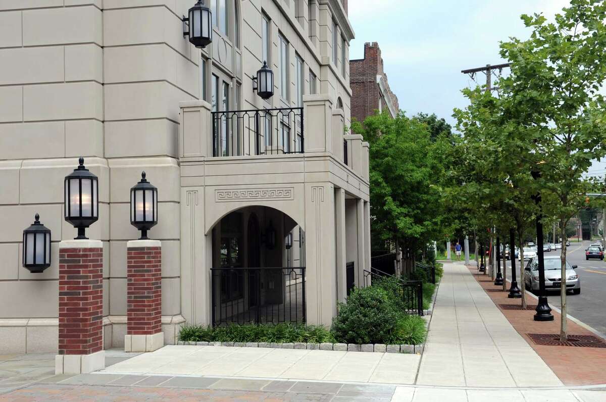 Stamford highrise back on market