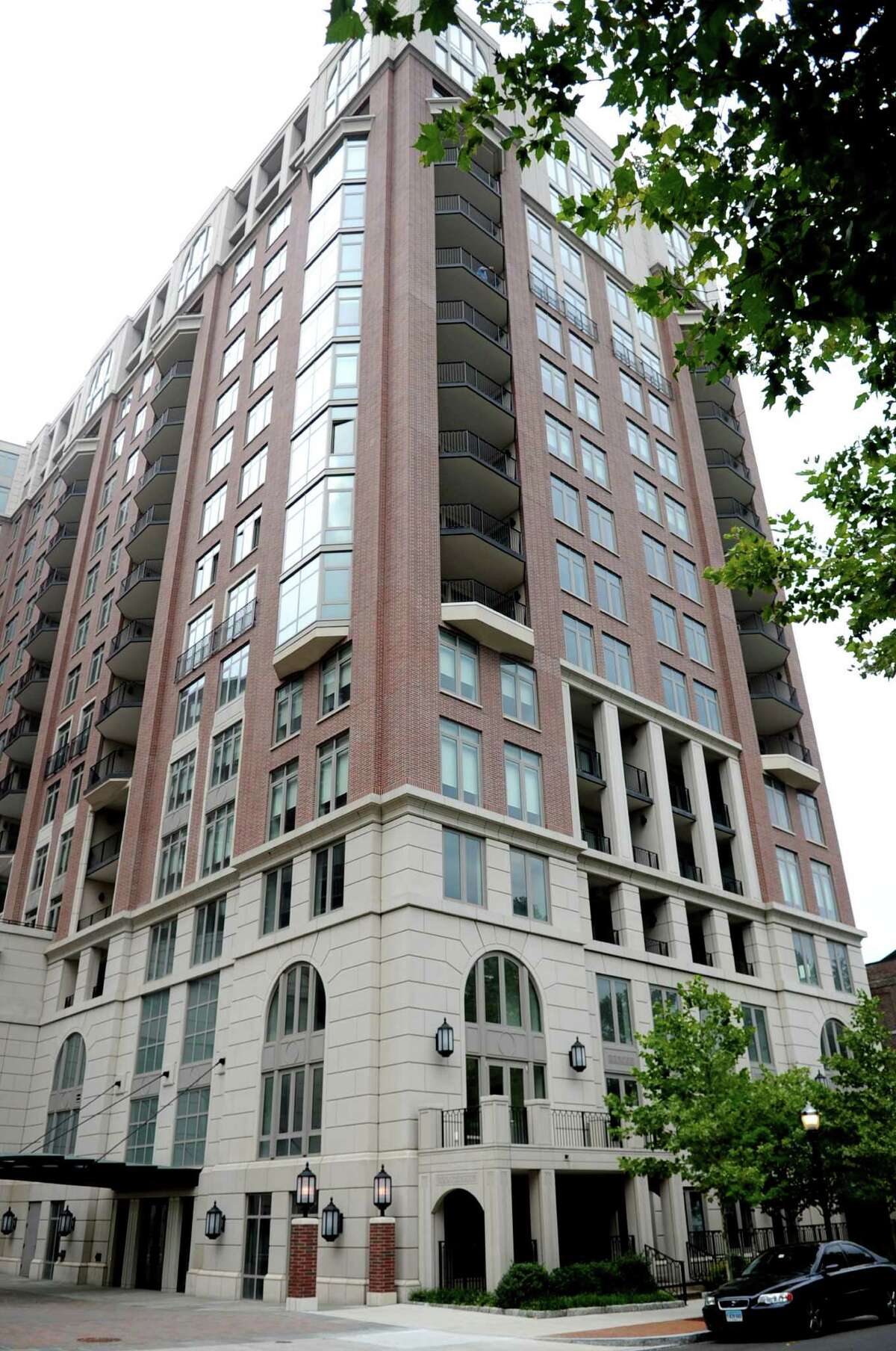 Stamford highrise back on market