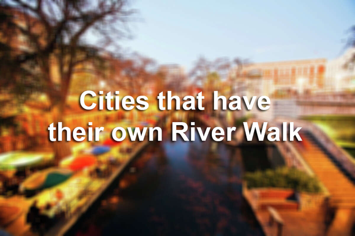 Click through the slideshow to see other cities that have "copied" the River Walk.