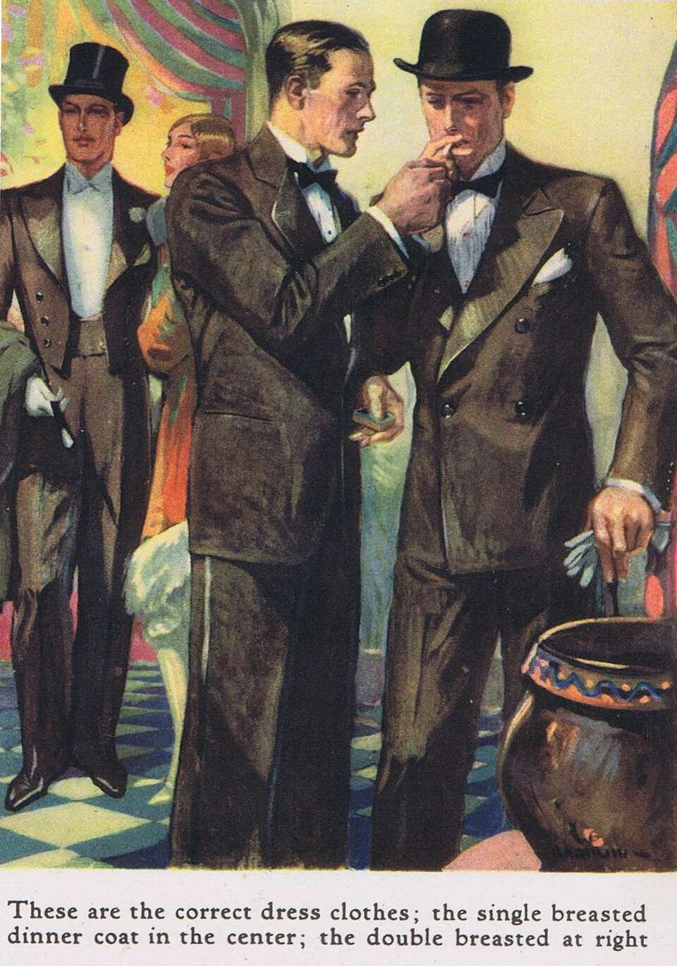 Men's fashion collection from 1926