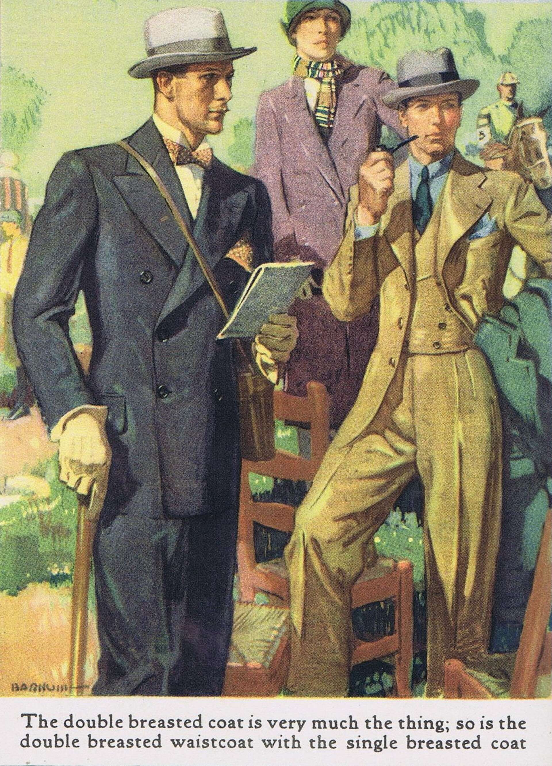 【c-boy street set】 style book #60 Vintage 'Gatsby'-era style book shows dramatic change in