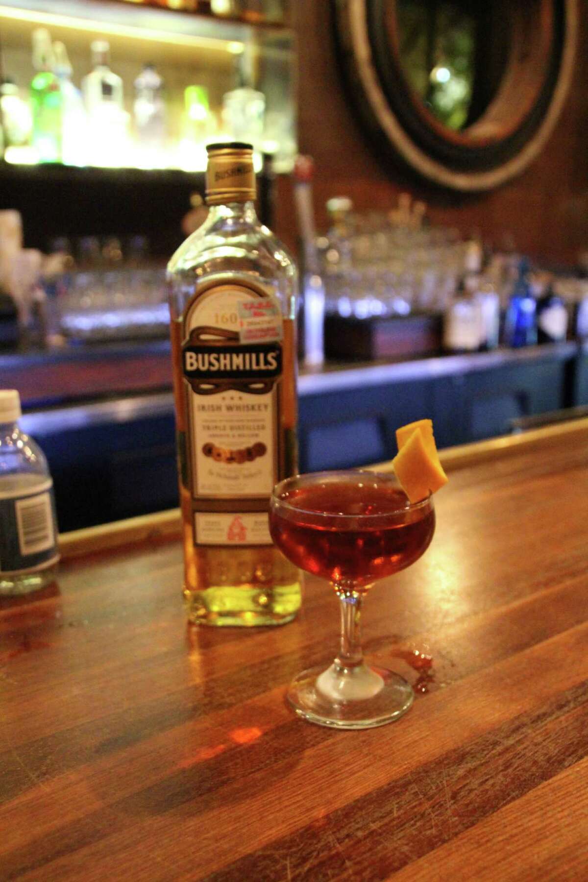 This whiskey drink will appear on Francis Bogside’s menu when the Southtown pub opens early this fall