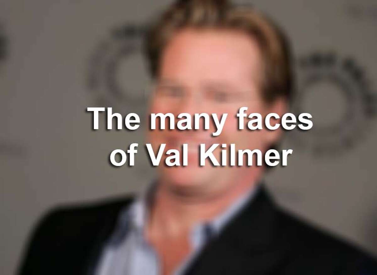 Val Kilmer's appearance has changed several times over the years. Click through the slideshow to see the many faces of Val Kilmer.