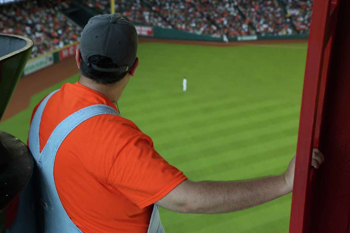 Meet the conductor of the Minute Maid train 